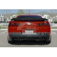 thumbnail image 3 of Replacement For 2014-2015 Chevrolet Camaro | EOS ZL1 Style Rear Trunk Lid Wing Spoiler With Aluminum Black Center WickerBill Insert ( ABS Plastic - Primer Black ), 3 of 12