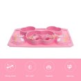 thumbnail image 3 of 1 Set of Baby Silicone Tableware Dish Plate Baby Dinner Plate Fork Spoon Set, 3 of 6