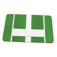 thumbnail image 4 of Tapete de entrenamiento de béisbol y sóftbol de 60 x 91 cm con base antideslizante, material profesional de PP y EVA para sesiones de práctica, 4 of 8