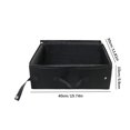 thumbnail image 3 of Caja de arena para gatos de viaje plegable 600D Oxford bandeja de baño móvil para gatos resistente al agua, 3 of 7