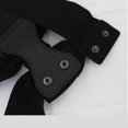 thumbnail image 6 of Women Big Bow Elastic Waist Belt, Stretchy Wide Waist‑band Decorative Sash for Dress, Coat and Down Jacket, 6 of 6