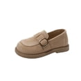 thumbnail image 3 of Viluyesy Girls Mary Jane Flats - Toddler Ballet Loafer Shoes Soft Sole Slip-On Sandals For Spring Summer Khaki Size 12.5, 3 of 10