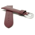 thumbnail image 2 of 20mm Slim, Glossy, Womens' Leather Watch Band Strap, 2 of 7