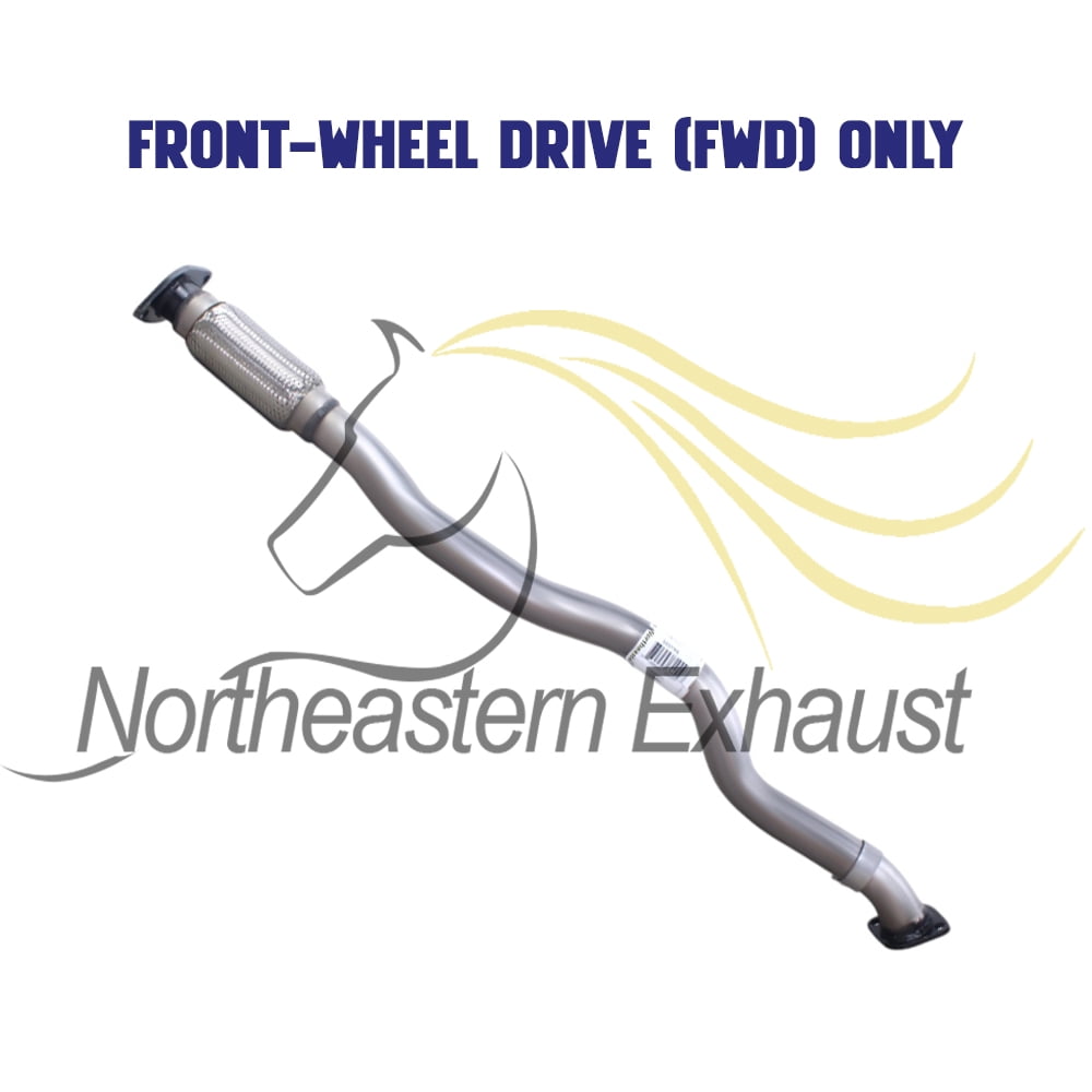 Northeastern Exhaust Front Driver Side Flex Pipe Fits 2014-2017 Jeep Cherokee 3.2L - Direct Fit | Stainless Steel