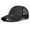 Black, variant on HNMKIU Washed Denim Peaked Cap for Men and Women Classic Solid Color Baseball Hat with Splicing Design Navy,One Size