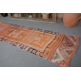 thumbnail image 2 of Wool Rug, Kitchen Rug, Vintage Rug, 2.5x10.8 ft Runner Rug, Turkish Rug, 2 of 9