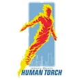 thumbnail image 2 of Mens The Fantastic Four: First Steps Human Torch Johnny T Shirt, 2 of 5
