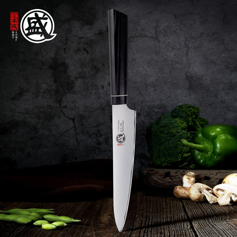 MITSUMOTO SAKARI Japanese Gyuto Chef Knife Review
