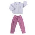 thumbnail image 2 of 2 piezas de ropa de muñeca, camiseta y pantalones para muñeca americana AG de 18 pulgadas, accesorio para muñeca Zulema Ropa de muñeca, 2 of 3