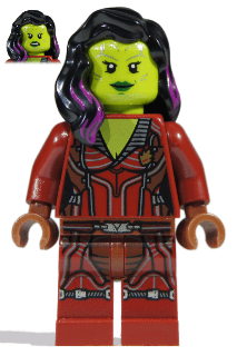 Gamora Guardians of The Galaxy Lego Moc Minifigure Gift For Kids