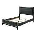 thumbnail image 5 of Haiden Queen Bed in LED & Weathered Black Finish, 5 of 5