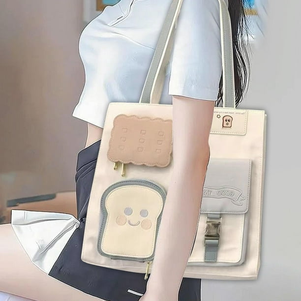 Bolso de Mano de Lona para mujer Salvador Bolso de mujer azul