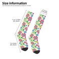 thumbnail image 2 of Rocae Vector Mexican Otomi Style Bright for Novelty Casual compression Socks For Women Men Contrast Color Stockings, 2 of 6