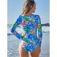 thumbnail image 6 of ALove Women Long Sleeve Rash Guard UV UPF 50+ Swim Top Bathing Swimsuits, 6 of 6