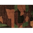thumbnail image 1 of Ahgly Company Indoor Rectangle Oriental Brown Modern Area Rugs, 5' x 8', 1 of 4