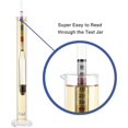 thumbnail image 4 of Triple Scale Hydrometer and Glass Test Jar for Wine, Beer, Mead & Cider - ABV, Brix and Gravity Test Kit, 4 of 6