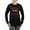 Black, variant on CafePress - Proud Democat Women's Long Sleeve T Shirt - Women's Long Sleeve Graphic Tee Casual Fit