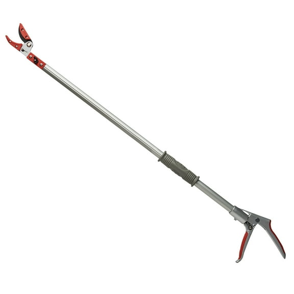 Kings County Tools 30” Bypass Tree Pruner – Long Handle Garden Shears for Branches up to 5/8”