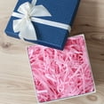 thumbnail image 3 of JWshufel Gift Basket Filler Shredded Crinkle Paper Decorative Gift Box Filler and Raffia Alternative Soft Protective Packaging for Party Decorations Crafts Hampers Pink 3.5in, 3 of 4