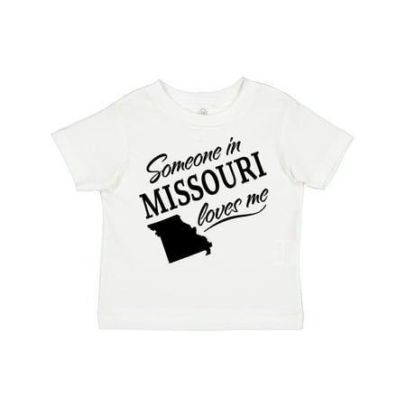 

Inktastic Someone in Missouri Loves Me Gift Toddler Boy or Toddler Girl T-Shirt