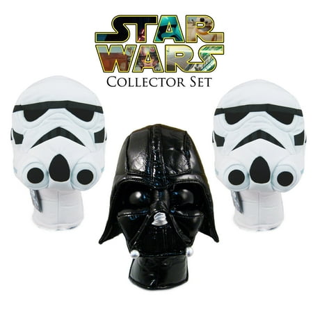 3pc Star Wars Golf Head Cover Hybrid Putter Collectors