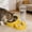 Yellow757, variant on Pet Feeder & Water Dispenser Automatic | Stainless Steel Bowl, Dual Pet Food & Water Station for Cats Dogs | Multicolor, Durable Plastic 28x19.5x9cm, Easy Clean, Home Use