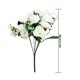 thumbnail image 2 of Kearding Mini flor de rosa artificial, tela de simulación, rama de flor, decoración falsa, rojo clarete Flores artificiales No.01 Kearding HA7331-01B, 2 of 6