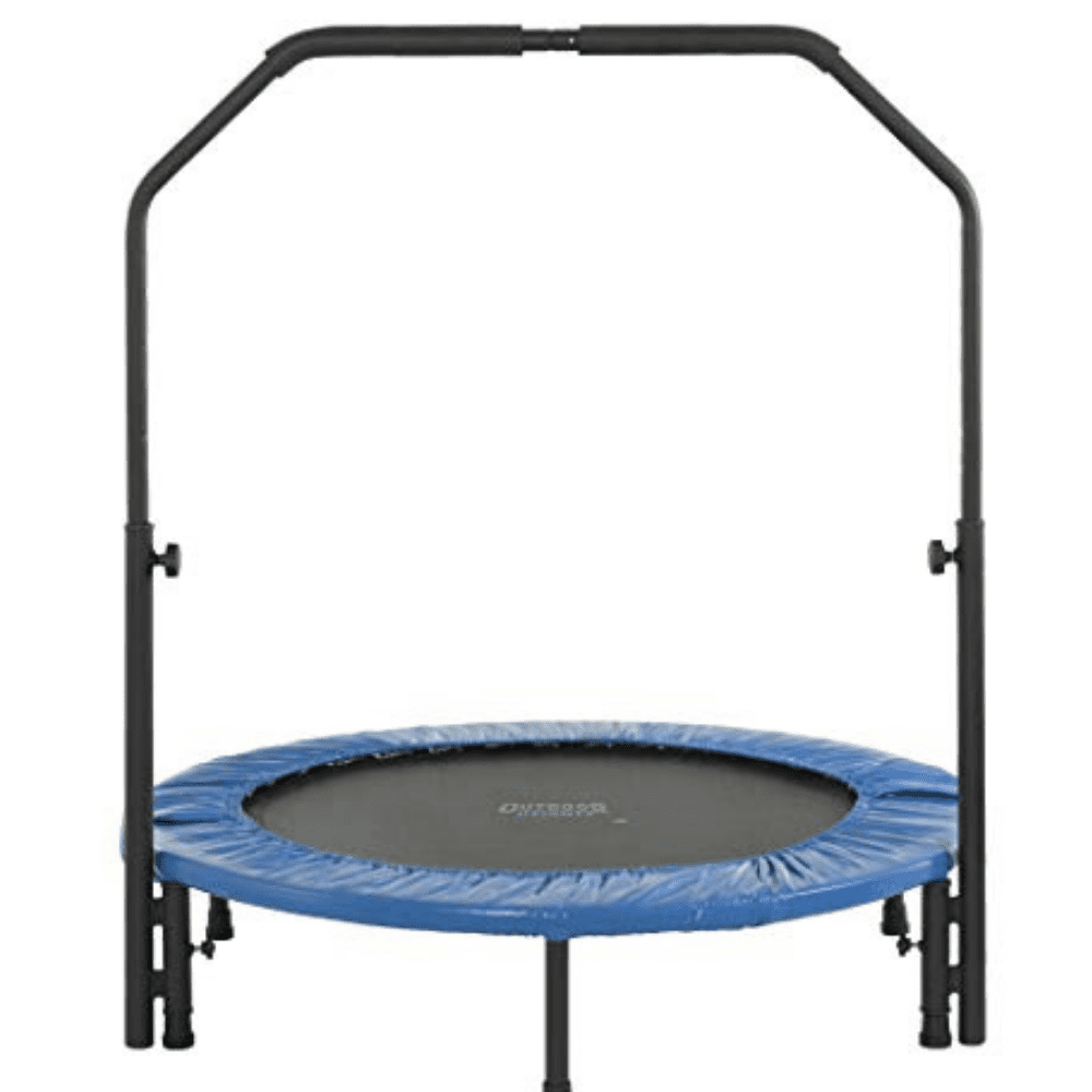Outdoor Heights Mini Foldable Trampoline Rebounder & Fitness Trampoline