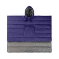 thumbnail image 2 of Manteau de Couchage Résistant à l'Eau Poncho Portable pour Camping en Plein Air Randonnée Voyage Couverture de Couchage avec Capuche, 2 of 7