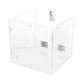 thumbnail image 2 of Envase de la sugerencia del boleto de la urna de la urna de la caja de la donación de la exhibición de acrílico transparente, 2 of 7