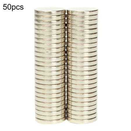 

50Pcs Multi-purpose Round Disk Super Strong Rare Earth N52 NdFeB Magnets