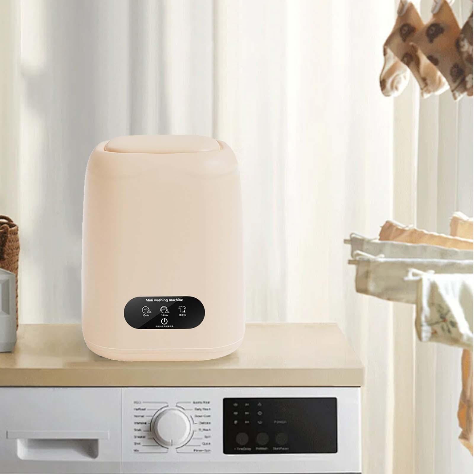 Tongina Mini Washing Machine Socks Washing Machine 110V Electric 9L Capacity Easy to Carry Rvs Dormitory Mini Washers Portable Washer