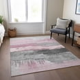 thumbnail image 6 of Addison Rugs Chantille Indoor/Outdoor Transitional Modern Pink Machine Washable Rectangle Rug, 8' x 10', 6 of 8
