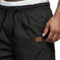 thumbnail image 5 of Horkkom Work Shorts for Men Summer Elastic Waist Drawstring Hiking Shorts Outdoor Gym Workout Shorts with Pockets L, 5 of 5
