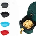 thumbnail image 2 of Reusable Silicone Air Fryer Liners | Non-Stick Air Fryer Basket Liner | Heat Resistant Silicone Baking Mat for Oven and Air Fryer Cooking, 2 of 5