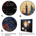 thumbnail image 3 of Designart "Harlem at Night Vibrant Renaissance Vibes III" Harlem Renaissance Wall Decor, 3 of 5