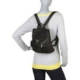 thumbnail image 2 of Le Donne Leather Lafayette Classic Backpack LD-9108, 2 of 5