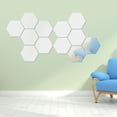 thumbnail image 3 of Removable D Mirror,12Pcs 10 cm DIY Wall Stickers DI D Mirror Performance Driven, 3 of 8