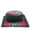 Sf13 - Red, Black, variant on Leewadee Meditation Cushion Set – 1 Small Zafu Yoga Pillow and 1 Small Roll-Up Zabuton Mat Filled with Kapok, Orange Red