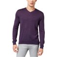 thumbnail image 1 of Calvin Klein Mens Knit Pullover Sweater, Purple, Large, 1 of 1