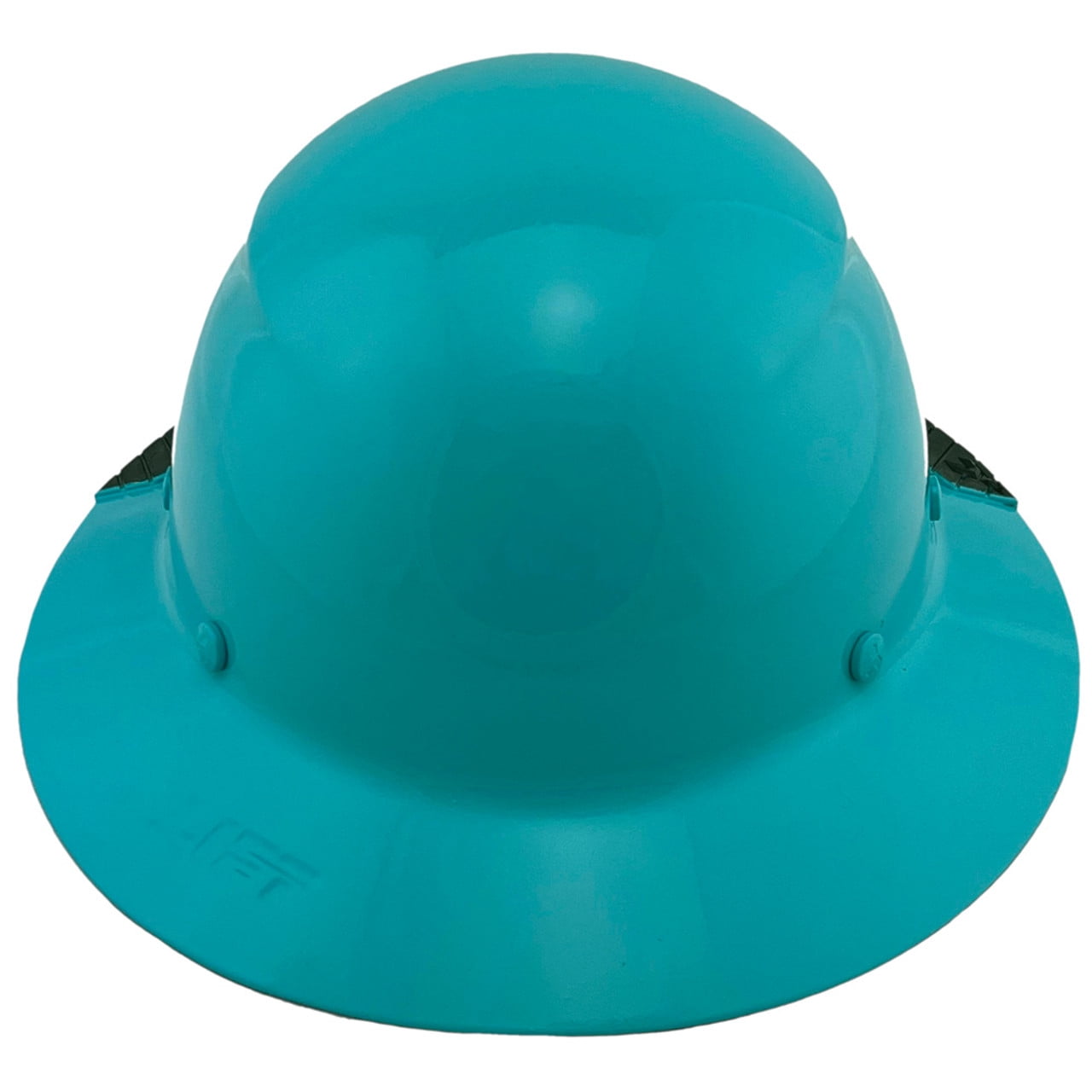 DAX Fiberglass Composite Hard Hat - Full Brim Teal with Tote