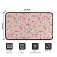 thumbnail image 5 of Pink Unicorn Flamingo Pattern Door Rugs,Washable Non Slip Door Mats Indoor,Decorative Door Mats,Entry Mat Indoor for Entrance,Bedroom,Kitchen,Bathroom,30"x17", 5 of 6