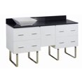 thumbnail image 1 of Imaginations américaines 60 po. W Vanity Blanc, 1 of 1
