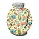 thumbnail image 3 of Sudadera con capucha y estampado de hongos y plantas en 3D, novedad, moda infantil, ropa de calle, jerseys unisex, sudadera con capucha de invierno estilo Harajuku, 3 of 5