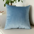 thumbnail image 2 of Artcest Set of 2, Cozy Solid Velvet Throw Pillow Case, Decorative Couch Cushion, 2 of 6