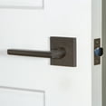 thumbnail image 2 of Viaggio Qadmlnmil_Prv_234_Lh Motivo Left Handed Solid Brass Privacy Door Lever Set -, 2 of 7