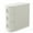 White, variant on Barara King Nightstand, Night Stand, Side Table,Solid Wood End Table, Narrow Side Table Nightstand with 3-drawer, Brown