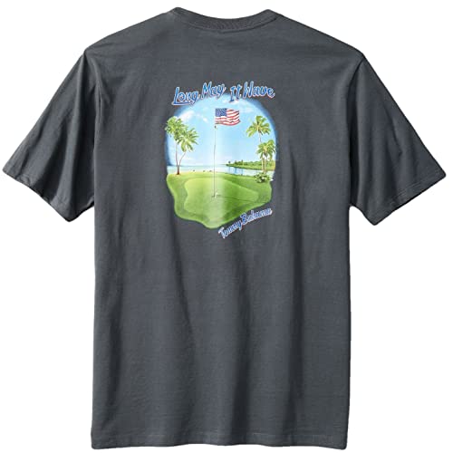 T-Shirt USA Flag Golf Theme Tee (Small 