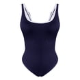thumbnail image 3 of MSJUHEG One Piece Bathing Suits,Push Up Swimsuits for Women,Bathing Suit for Women,Spaghetti Strap Swim Suit,One Piece Swimsuit Women,Bikini Sets for Women,Slimming Bathing Suits for Women Navy S, 3 of 4