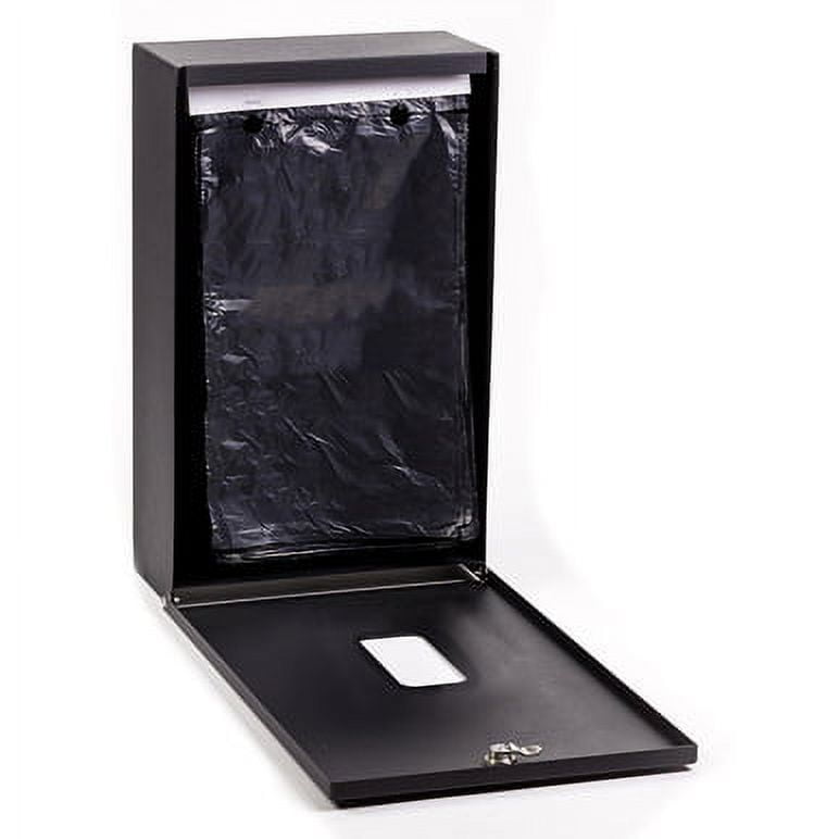 The Gladiator® Dog Waste Station / SINGLpul® Header Bag System (Black)
